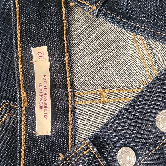 Levi's Premium Ribcage Boot Jean 32x29 - Picture 3 of 5